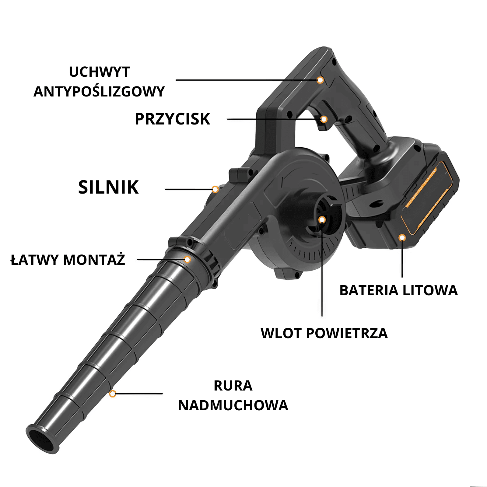 Dmuchawa ogrodowa 18v